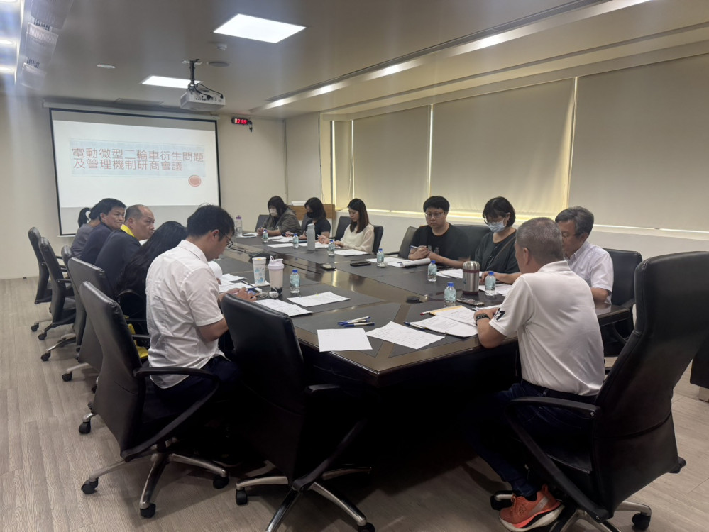 金門召開跨部門會議 強化微型電動二輪車管理與宣導作為