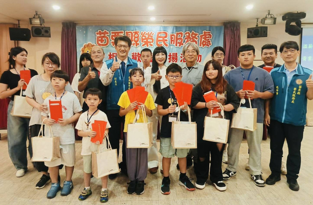 苗栗榮服處向學子女相見歡 感謝認養人照顧關懷