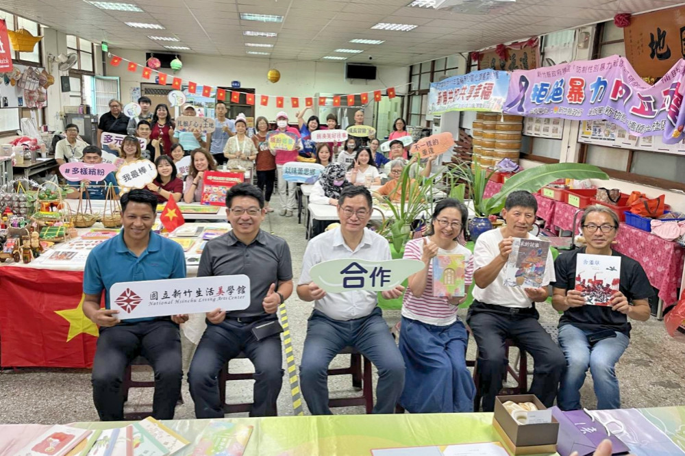 竹美館與清大簽署合作意向書　跨域攜手推動移工多元繪本美學行動  