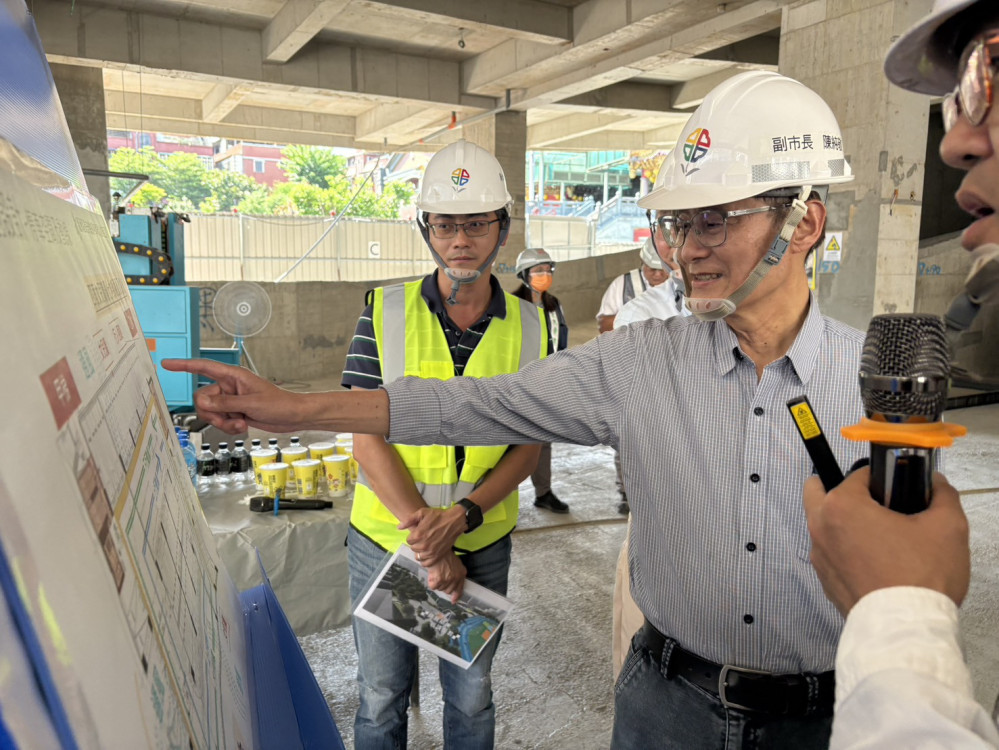 新北市蘆洲區 長安機械停車場改建立體停車場 力拚明年10月完工