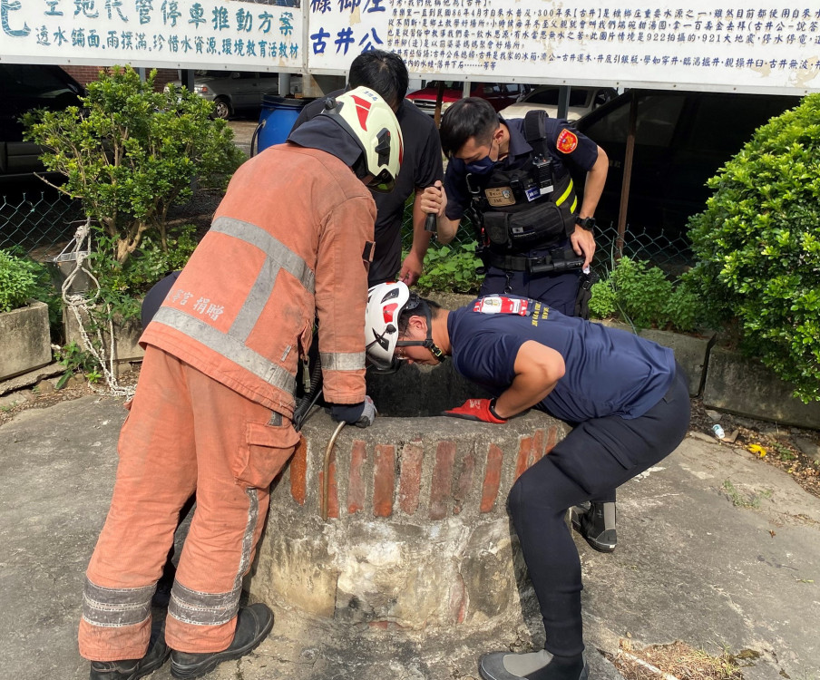 見義勇為，化解危機！　竹市3位國中生機警通報警消救出墜井婦人