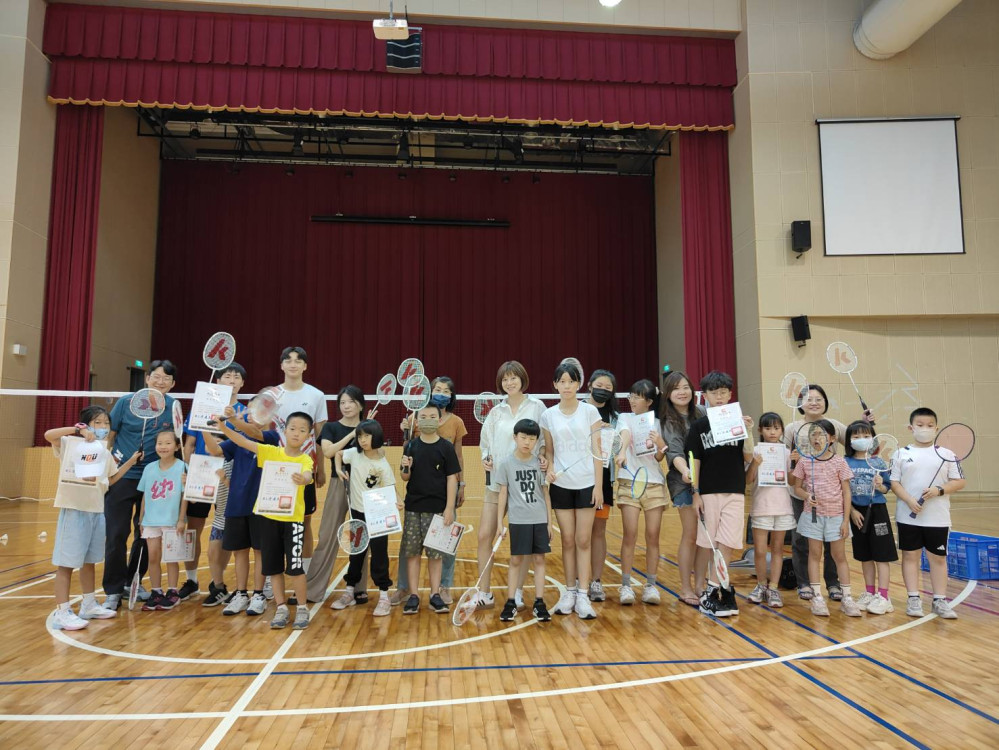 金大暑期雙營隊揮拍迎夏日 羽你童樂×球來就PICK