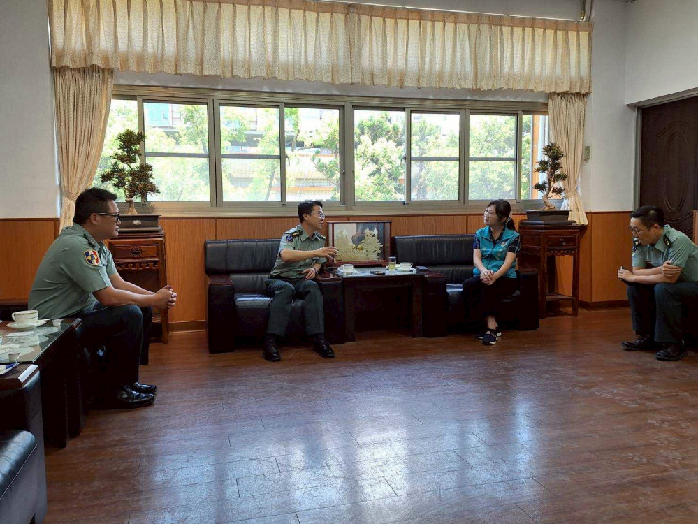 嘉義榮服處結合後指部強化區域防災機制×守護榮民安全網