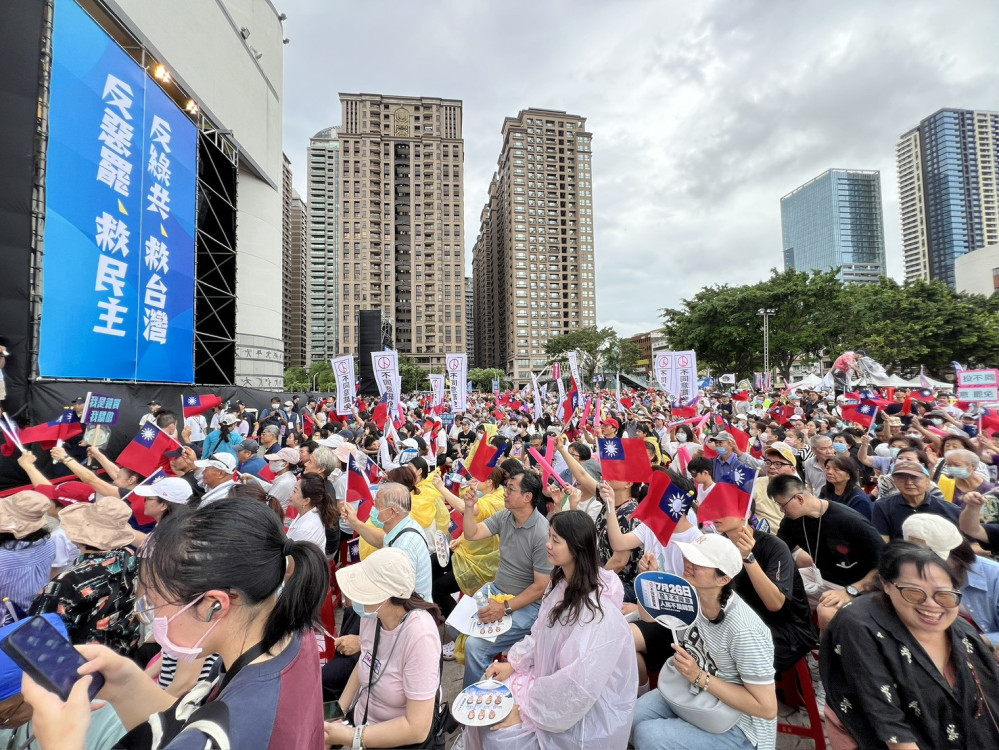 「風吹不倒信念」曾煥嘉領軍展現挺民決心