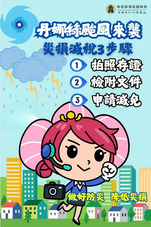 颱風造成災損！得申請相關稅捐減免