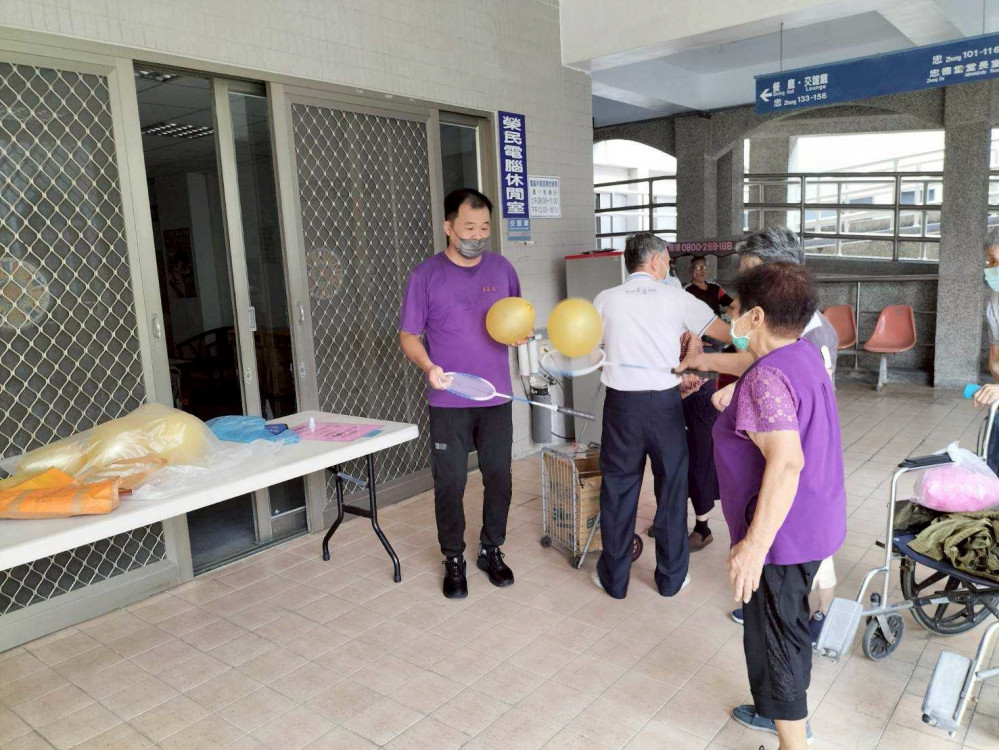白河榮家趣味才藝競賽展活力 樂齡住民世壯運動起來