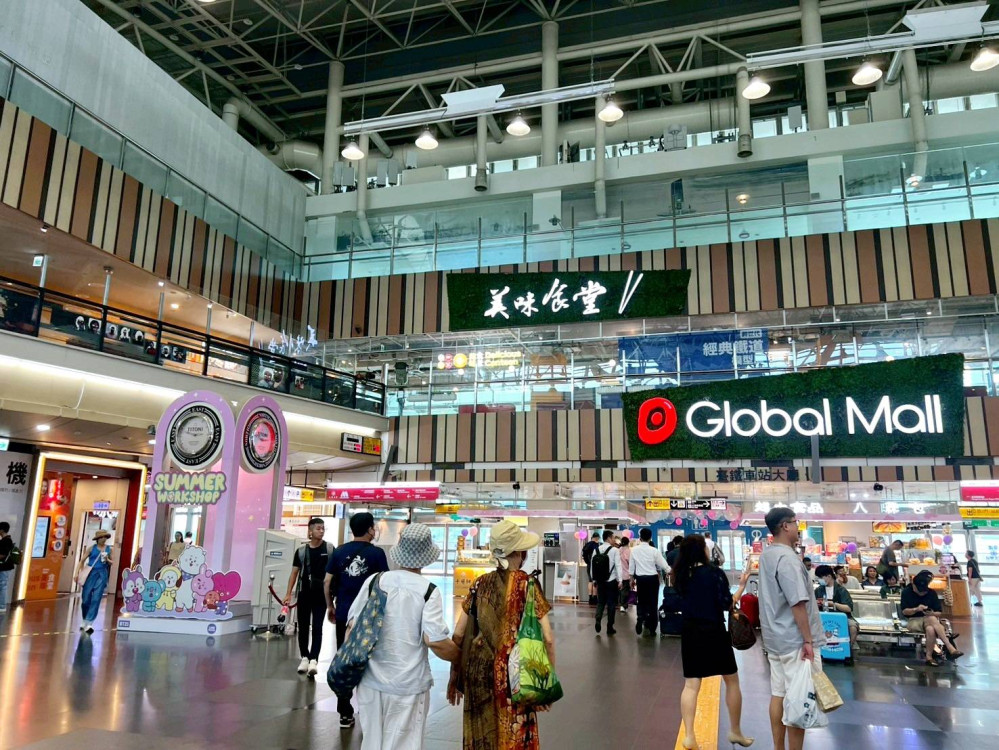 「跨世代鐵道模型展」進駐環球商城 新左營車站打造懷舊時光
