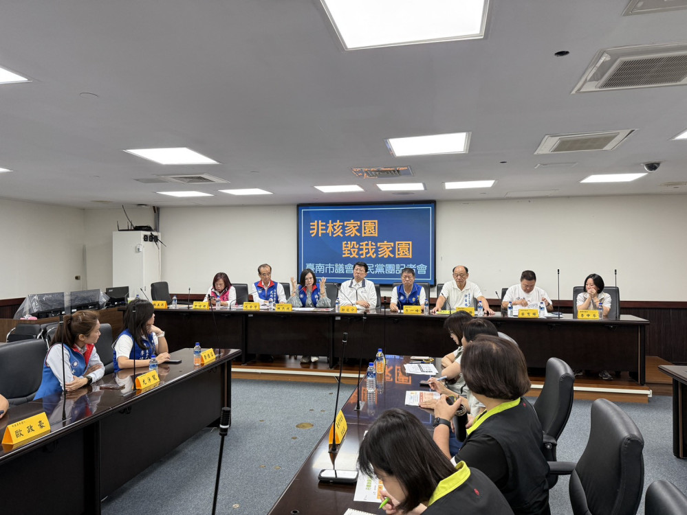 台南遭連續天災 國民黨團捐 200 萬呼籲各界助災民