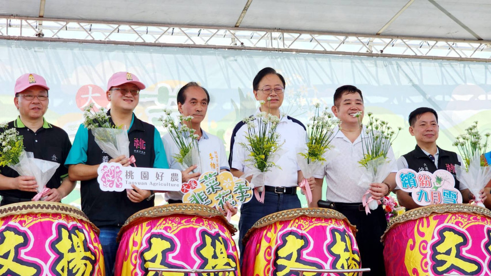 2025大溪韭菜花季x農特產嘉年華　桃園市長張善政邀賞九月雪