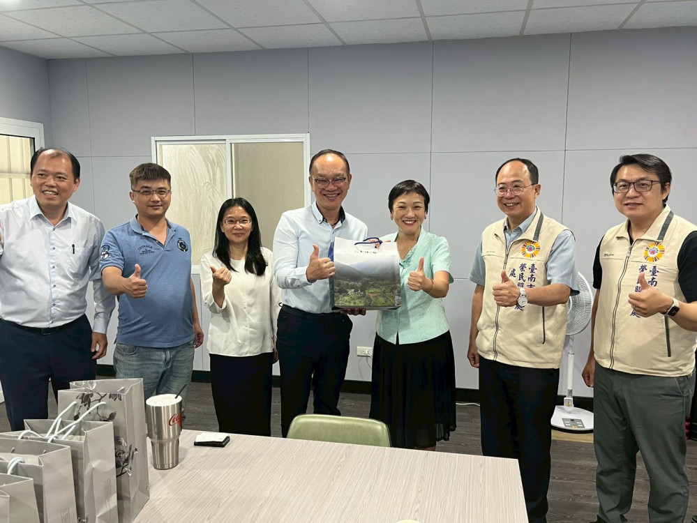 臺南榮服處接受輔導會業務輔訪並拜會優質科技企業