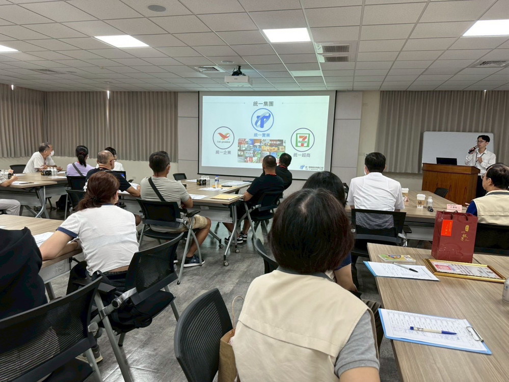 臺南榮服處×統一實業合辦職場體驗  媒合退除役官兵就業