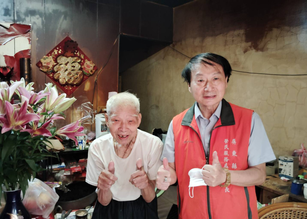 屏東榮服處實地訪視 溫馨守護榮民眷安穩生活