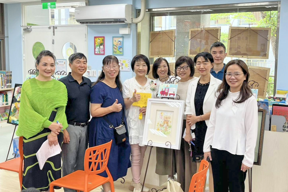 藝術進駐校園、美學從小扎根　2025新竹市行動藝術館巡迴展盛大開幕