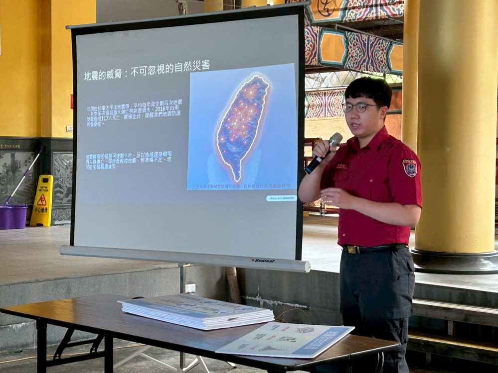 新北市攜手宗教團體舉辦地震防災演練 建立正確防震觀念