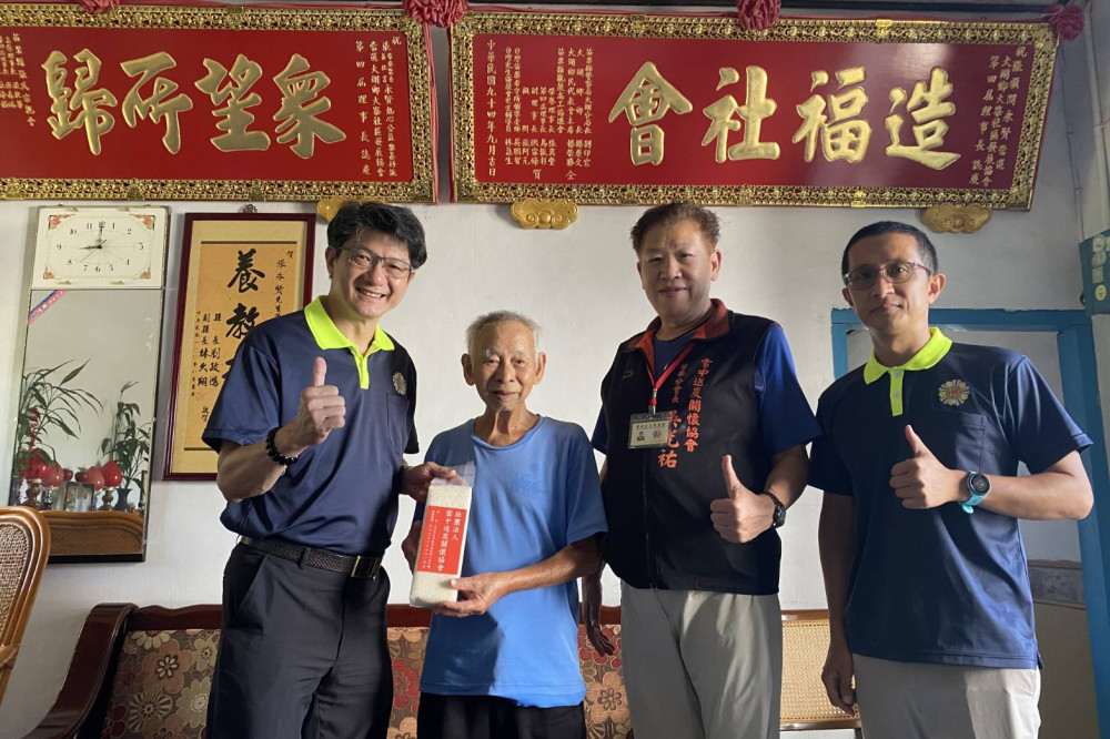苗栗榮服處823前慰訪參戰老英雄表達尊崇敬意