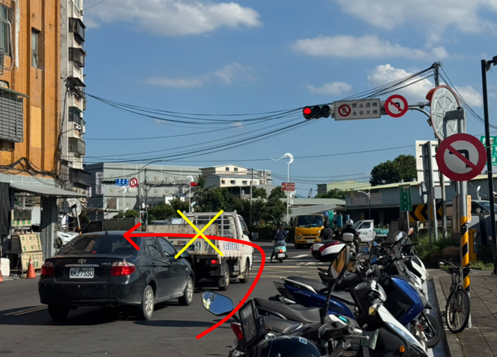 紓解永安大橋蘆洲端車流 蘆洲區永安南路二段9/1起禁止左轉中原路　