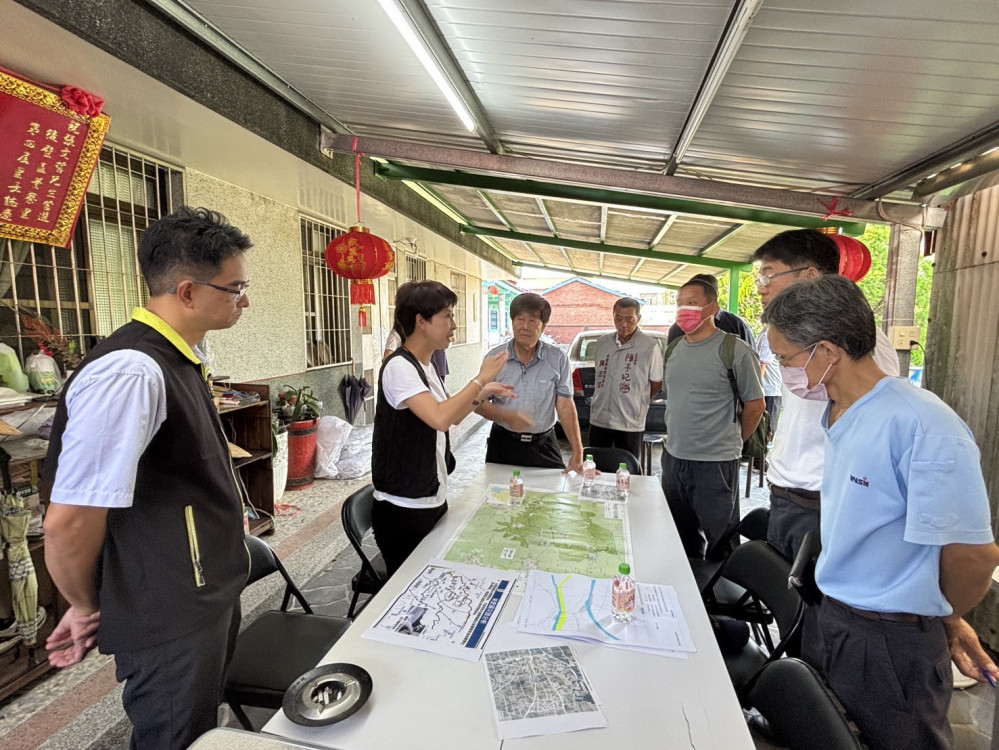 台南菁寮遭豪雨侵襲 立法委員陳亭妃召集會議擬治水方案