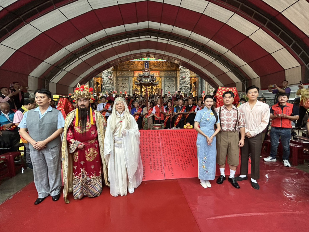 《戲說台灣》新單元《玄武大帝龍潭．鯽魚穴靈應》開鏡 全台宮廟代表共襄盛舉
