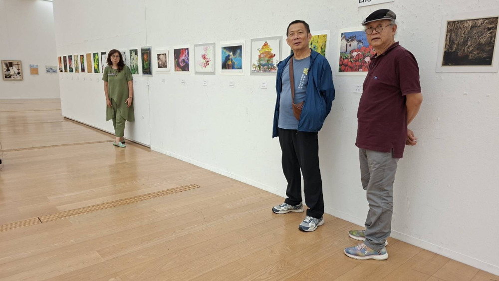 第 46 回長崎 8.9 平和展舉行 台南新象畫會受邀參展