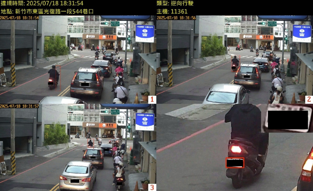竹市標靶式科技執法成效卓著　自9/1起遷至光復路一段、大雅路