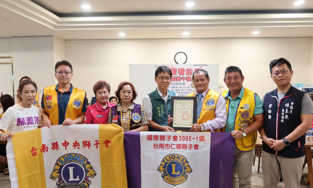臺南市議員林美燕推動弱勢學童營養午餐計畫 11 年，眾愛心團體助續辦