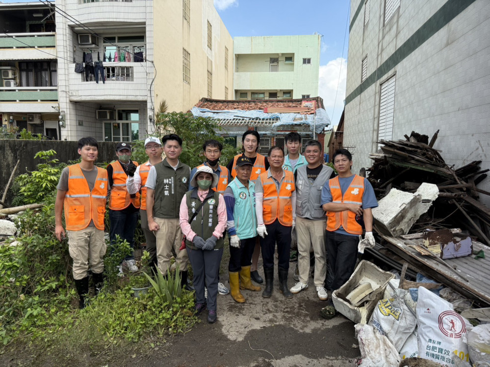 民進黨全力投入台南災後重建 啟動「疼惜台南 守護家園」行動