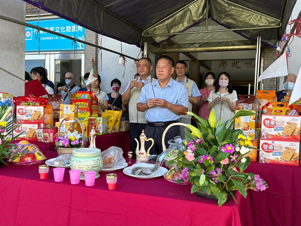 花蓮榮家追思榮靈祭祀普渡法會 祈祝平安庇福