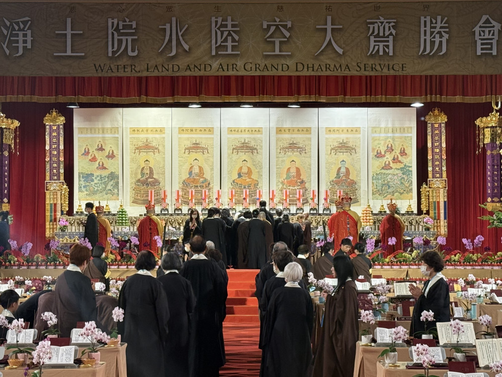 新北佛教盛事！淨土院水陸空大齋盛會開幕  副市長劉和然感謝慈悲善行