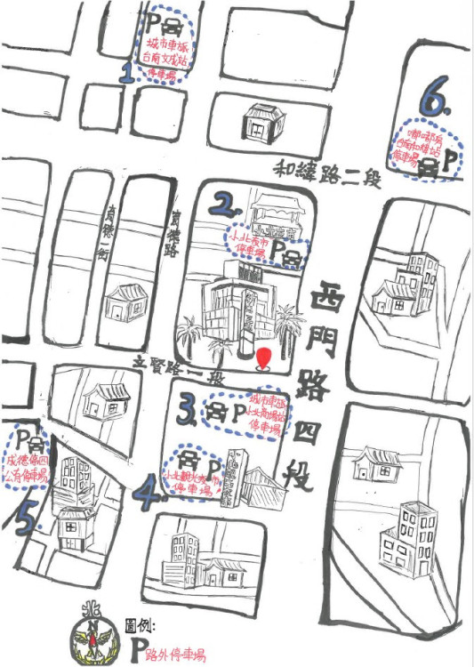 新光三越小北門店試營運車流動線報您哉