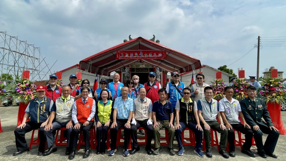 臺南榮服處辦飛將軍廟秋祭 紀念捨身取義詹興民烈士