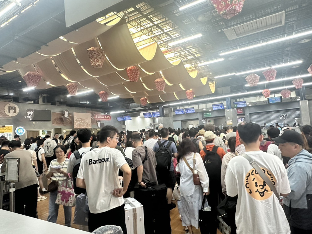 金門小三通7月底破百萬 單日往返旅客再創新高