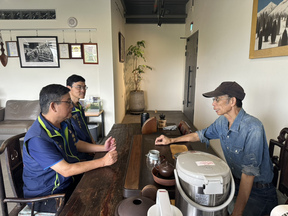 金門榮服處拜訪金合利鋼刀 拓展退除役官兵就業管道