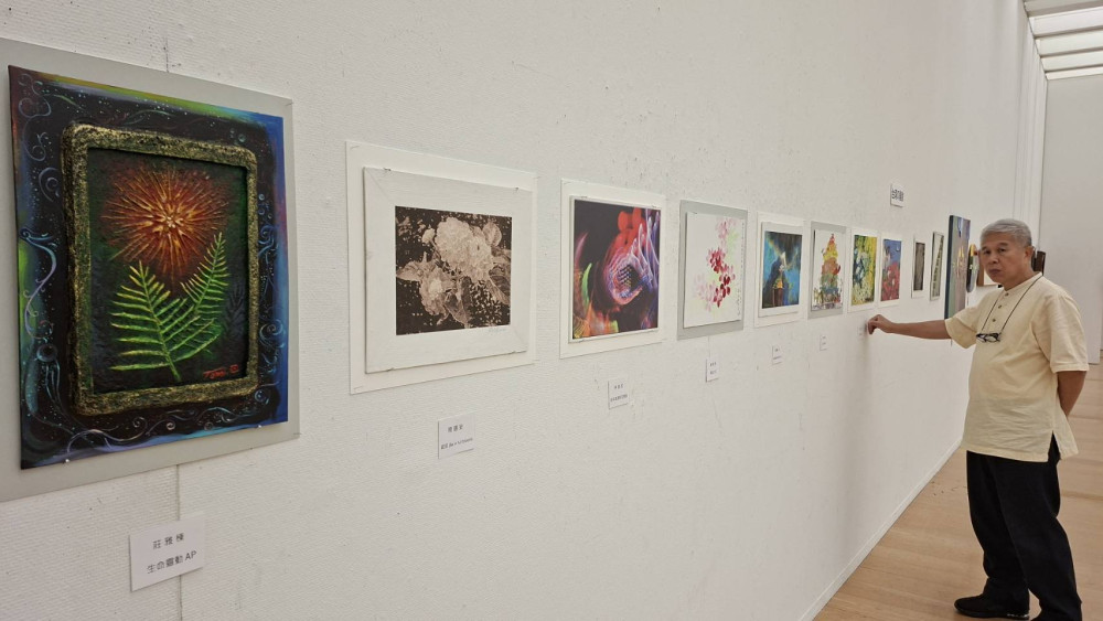 第 46 回長崎 8.9 平和展舉行 台南新象畫會受邀參展