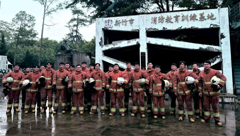 產官攜手落實ESG共創永續　8家企業認養竹市消防教育訓練基地設施