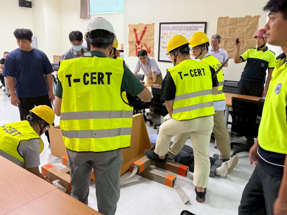 建構城市防災韌性　竹市首批T-CERT結訓強化複合型災害應對！