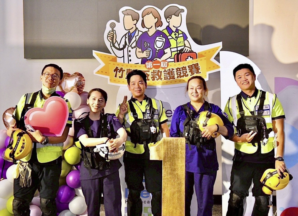 竹市消防再進化！　首屆大型桃竹竹苗地區「竹塹盃救護競賽」獲佳績