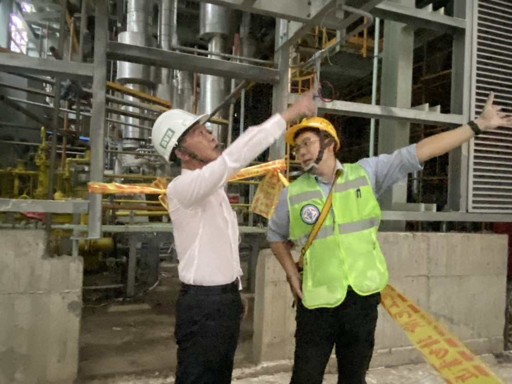 台電興達電廠爆炸與火警　許智傑直言「沒有安全，就沒有運轉」