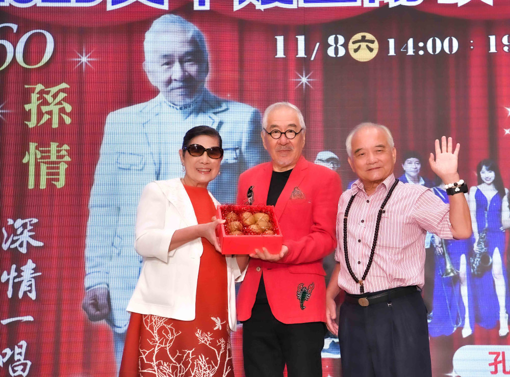 孫情演藝60週年 台中開唱81歲挑戰連唱三場