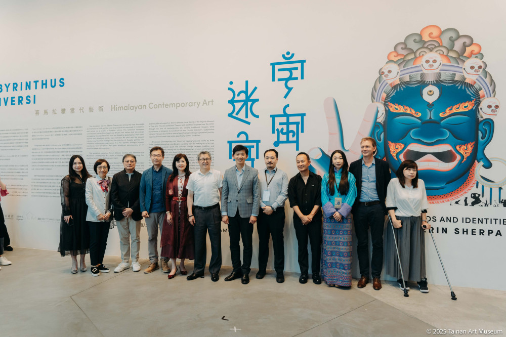 臺南市美術館「宇宙迷宮」展開幕 喜馬拉雅當代藝術引領跨文化對話