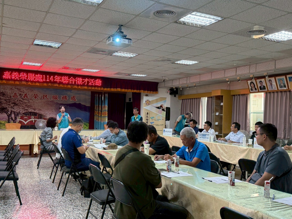 嘉義榮服處攜手企業現場就業媒合暨產訓合作