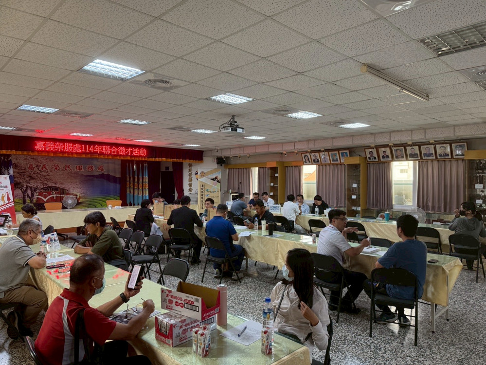嘉義榮服處攜手企業現場就業媒合暨產訓合作