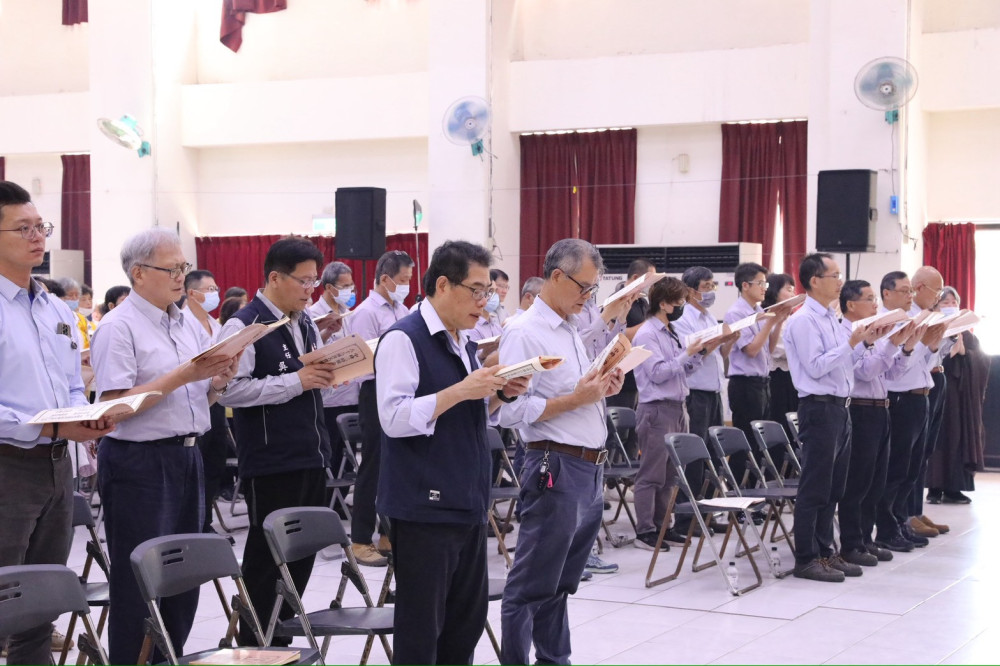 中油大林煉油廠舉辦中元祈福法會　祈願地方平安、廠務順利