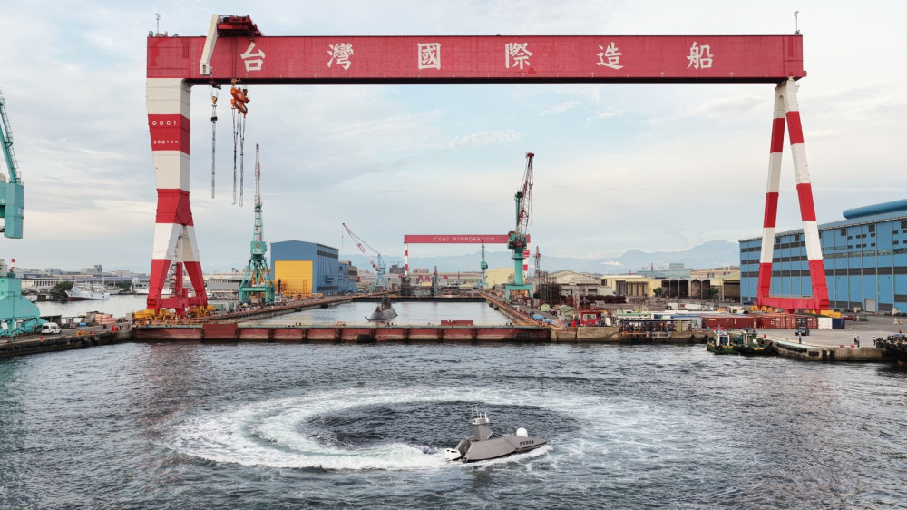 自主國防再突破！台船公司無人船「奮進魔鬼魚」通過國際驗證