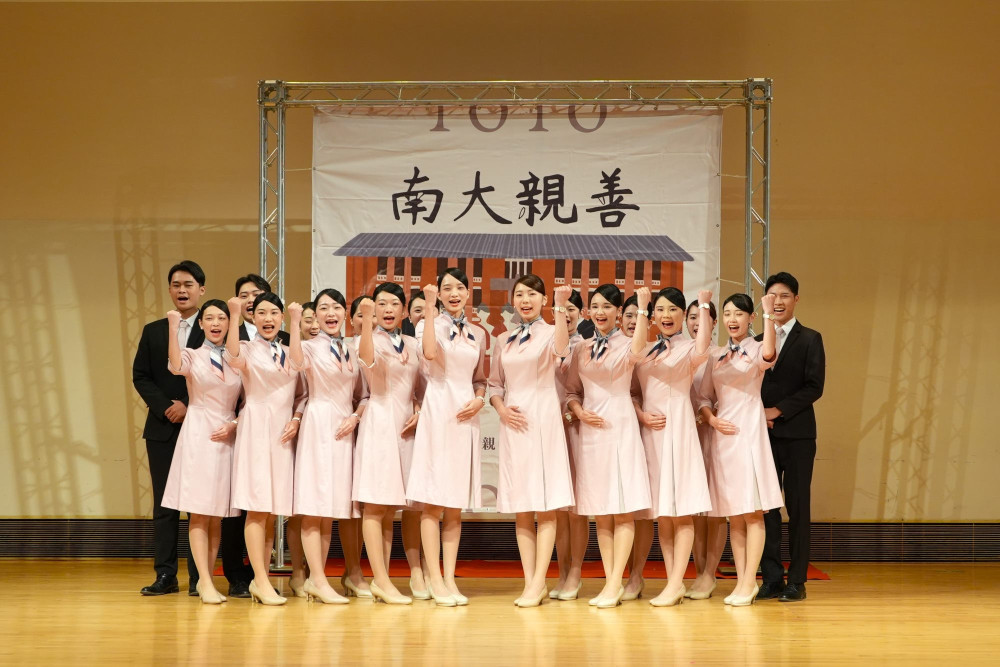 連續五年榮膺國慶禮賓接待學校 南大親善大使團展現自信風采