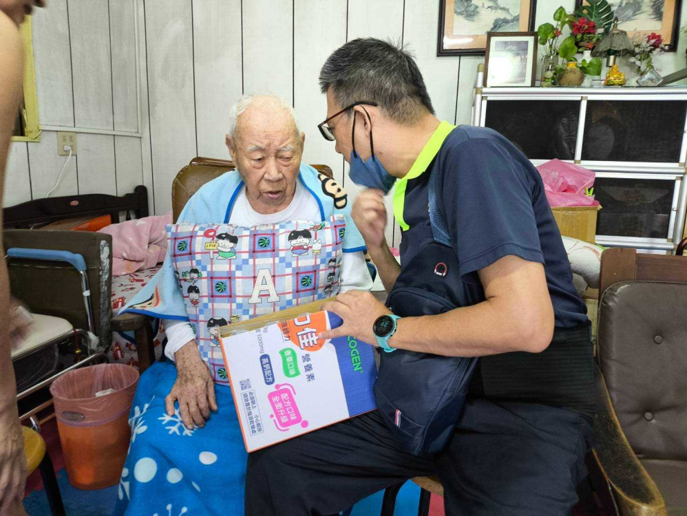 臺東榮服處訪慰高齡榮民眷 暖心關懷健康日常