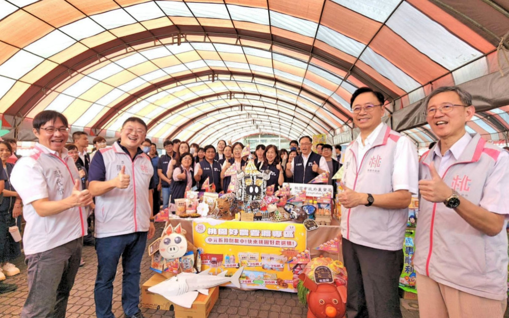 桃市府中元普渡「好農神豬」吸睛　「桃園好農」普渡特賣延長至9/13