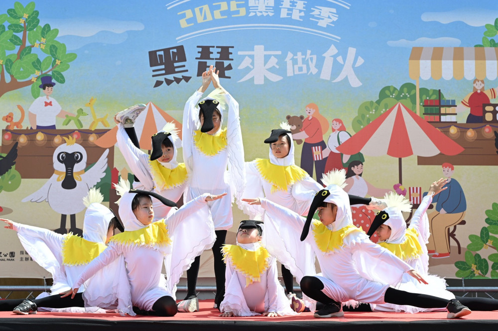 台江黑琵季開幕 萬人共賞生態盛宴