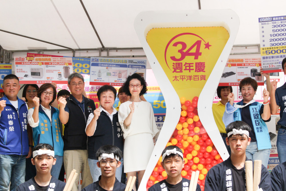 迎戰中區百貨週年慶 豐原太百週年慶正式開打