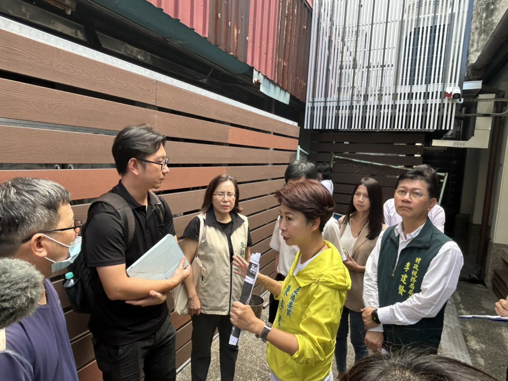 台南西市場續優化立法委員 陳亭妃會勘解決用電問題、規劃歷史廊道