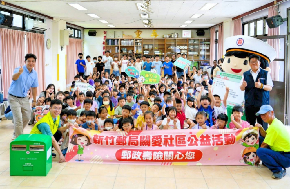 弘揚尊師重道精神　竹郵攜手南隘國小書寫明信片活動致敬老師與祝福